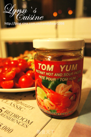 Improved Tom Yum Goong Spaghetti with Meat Sauce recipe