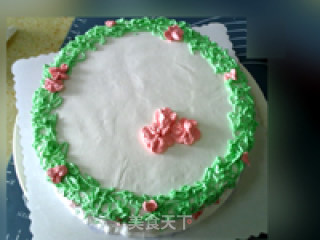 Decorated Cake: Spring recipe