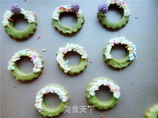 Christmas Wreath Cookies recipe