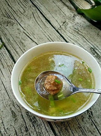 Vegetable Meatball Soup