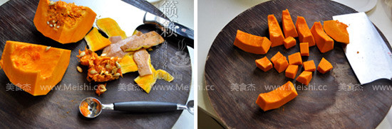 Pumpkin in Oyster Sauce recipe