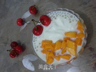 Yogurt Mango Sago recipe