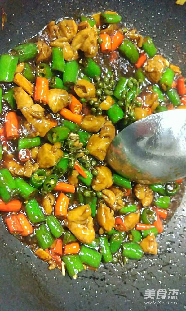 Double Pepper Chicken Lo Mein recipe