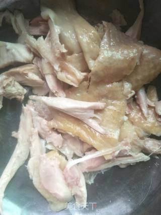 Shredded Chicken with Cold Sauce recipe