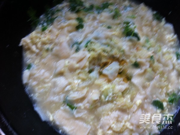 Noodle Soup with Eggs recipe