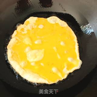 Scrambled Eggs with Pumpkin Sticks recipe