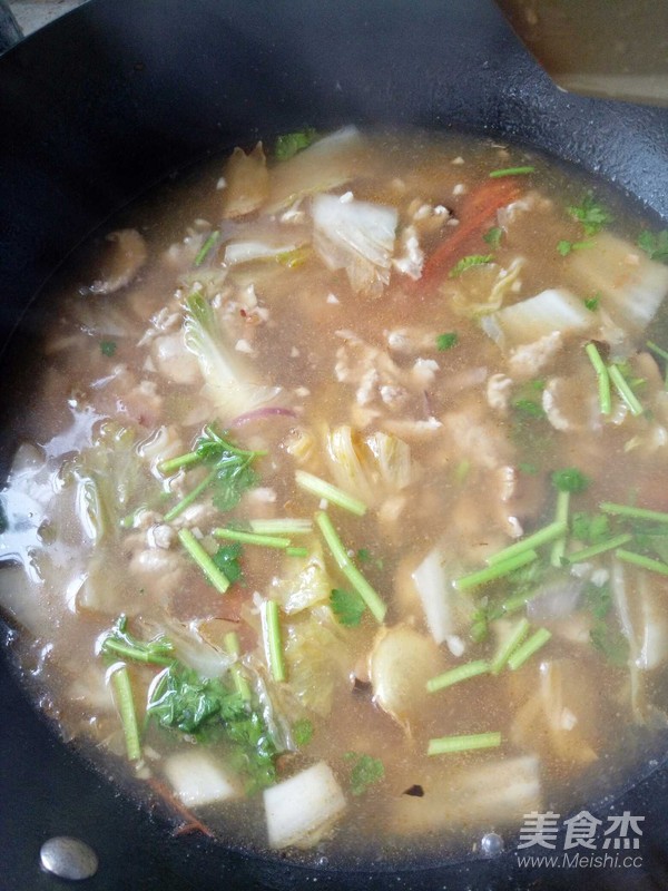 Cabbage Pork Soup recipe