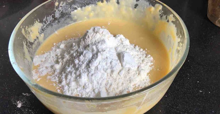 Salted Egg Yolk Potato Cookies recipe