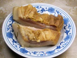 Salted Pork Head Stewed with Soybeans recipe