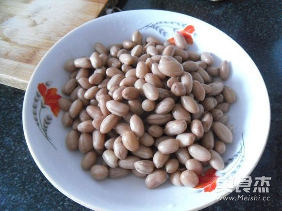 Peanuts Mixed with Dried Tofu recipe