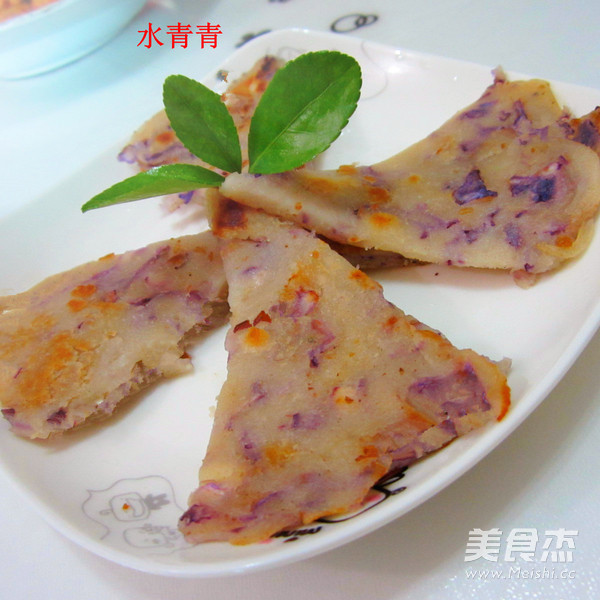 Purple Cabbage Pancakes recipe