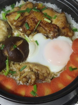 Chicken Drumstick Claypot Rice recipe