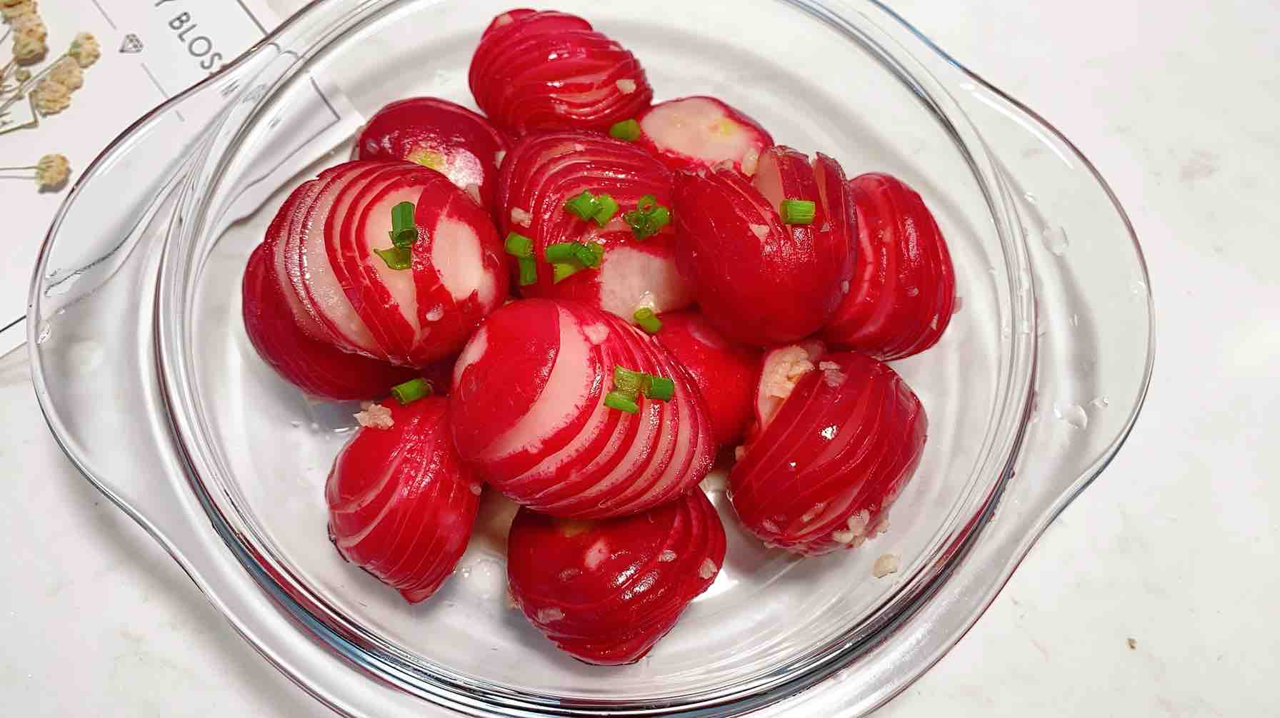 Sweet and Sour Cherry Radish, Crisp and Delicious, Perfect with Porridge! recipe