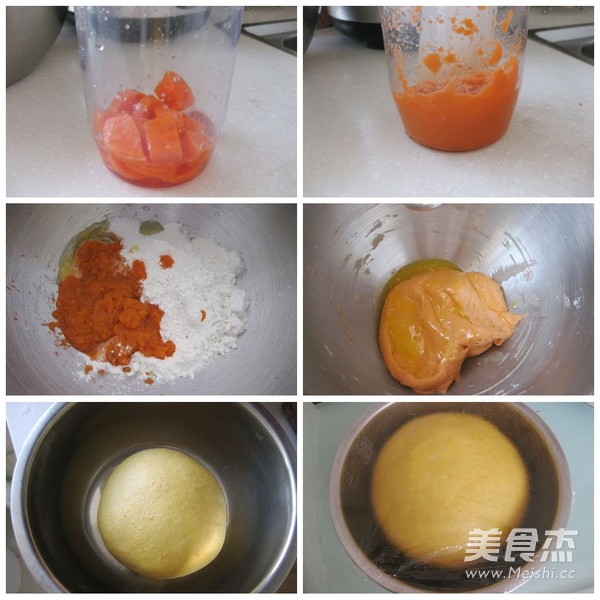 Carrot Meal Buns recipe