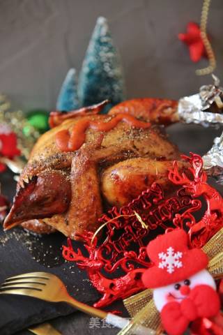 Christmas Connotation Full of Roast Chicken recipe