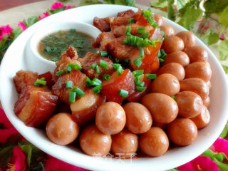 Braised Pork with Quail Eggs recipe