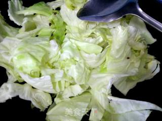 Shredded Cabbage in Oyster Sauce recipe