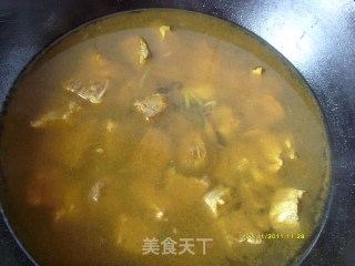 Curry Beef with Carrots and Potatoes recipe