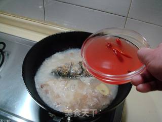 How to Eat Kimchi in Winter "sour Soup Fish Head" recipe