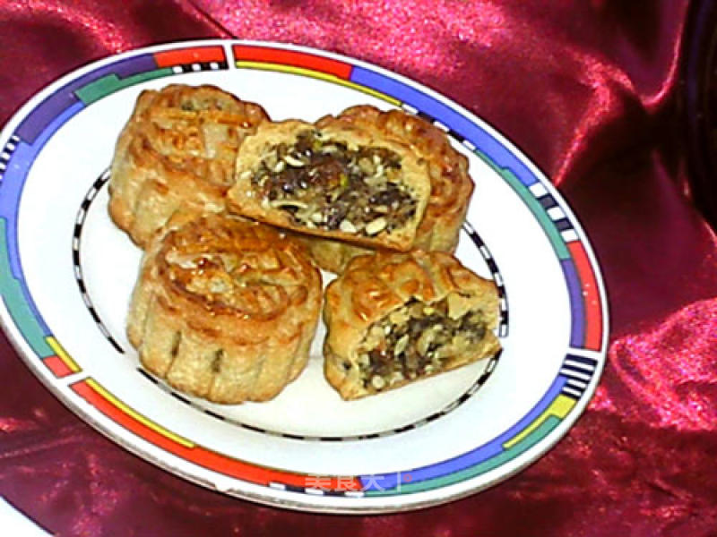 Winter Paste with Five Nuts Mooncakes recipe