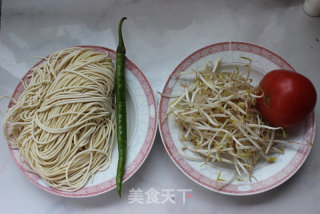 Sour and Refreshing Enough to Have A Taste-vegetable Cold Noodle recipe