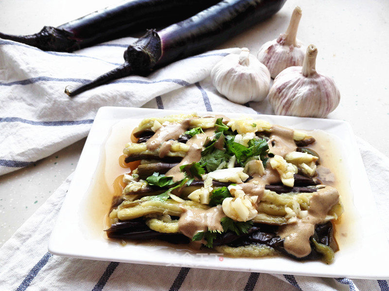 Eggplant with Garlic recipe