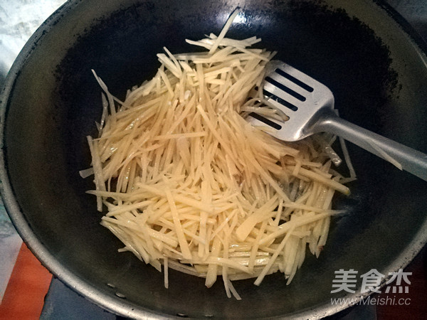 Vegetarian Stir-fried Three Silk recipe