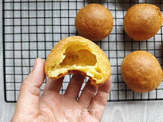 Panda Cream Puffs recipe