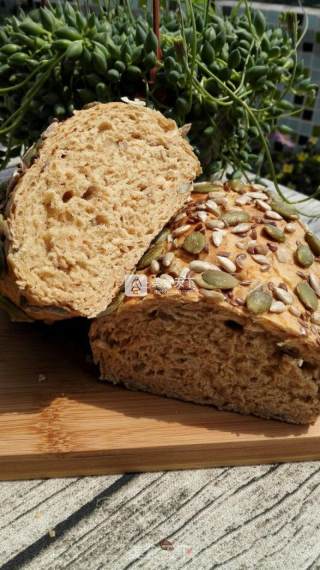 #aca烤明星大赛# Brown Sugar and Nut Conditioning Bread (old Noodles Method) recipe