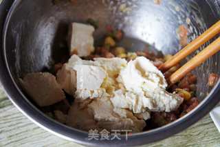 Stuffed Tofu with Minced Meat recipe