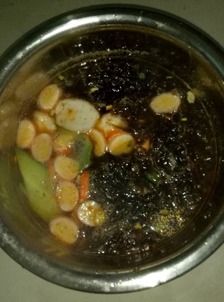 Seaweed Fish Balls and Melon Soup