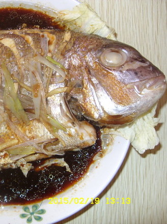 Steamed Kaji Fish recipe