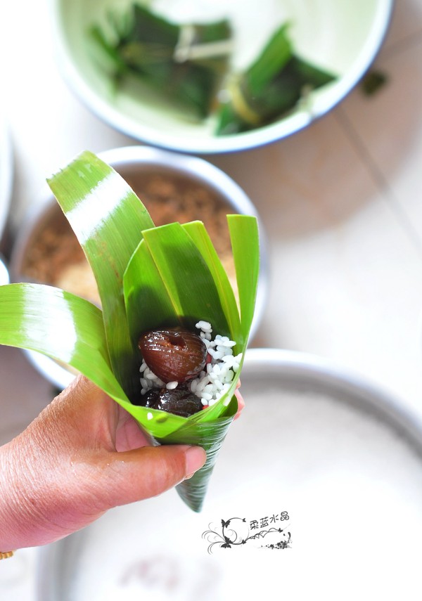 Red Bean Candied Date Rice Dumpling recipe