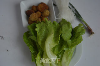 Vegetables, Vermicelli and Meatball Soup recipe