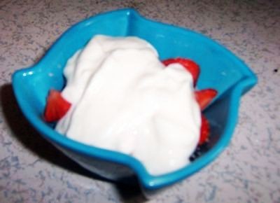 Strawberry Honey Yogurt recipe