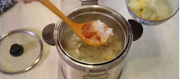 Snow Lotus Peach Gelatin Soup recipe