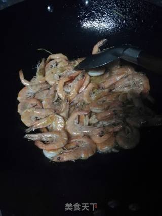 Sauce Fried Prawns recipe