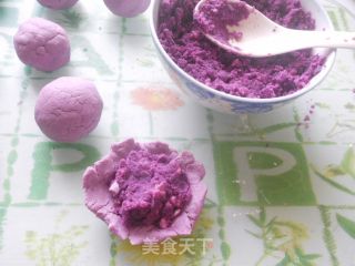 Two-color Coconut Glutinous Rice Ball recipe