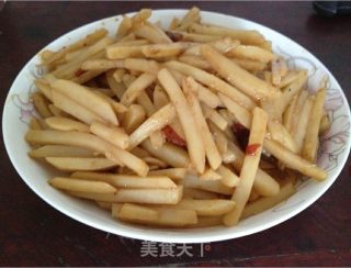 Hot and Sour Potato Shreds recipe