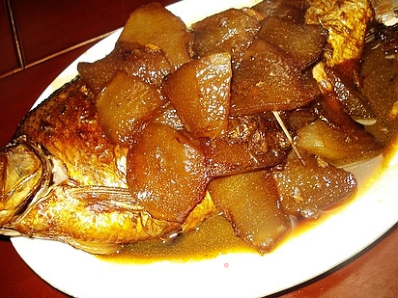 Braised Bream and Winter Melon recipe