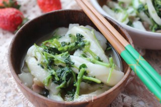 #春食野菜香#grass Seed Rice Cake recipe