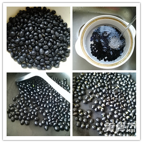 Vinegar Soaked Black Beans recipe