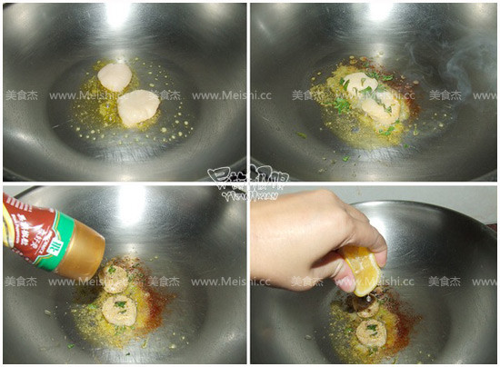 Italian Fresh Scallops recipe