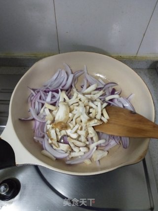 Stir-fried Asparagus with Pleurotus Eryngii recipe