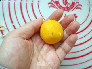 Pumpkin Glutinous Rice Cheese Heart Ball recipe
