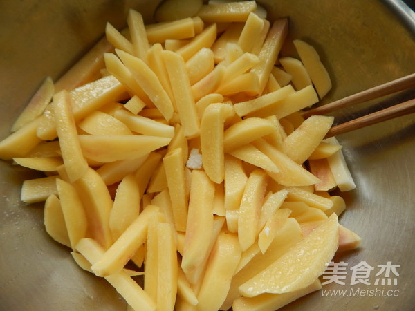 Spicy Baked French Fries recipe