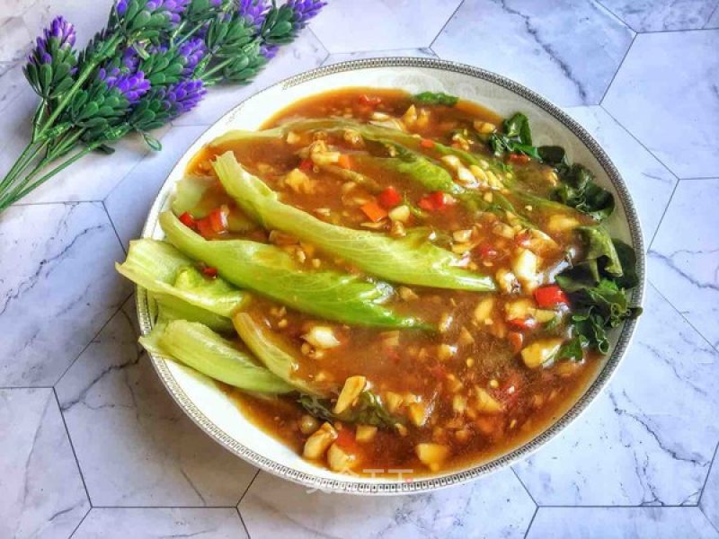 Lettuce in Oyster Sauce recipe