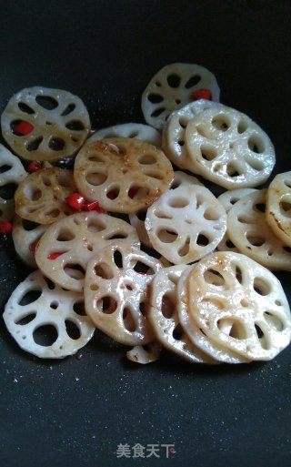 Sweet and Sour Lotus Root Slices recipe