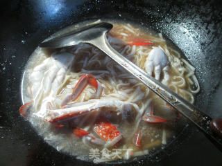 Crab Noodle Soup recipe