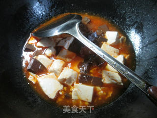 Spicy Duck Blood Tofu Soup recipe